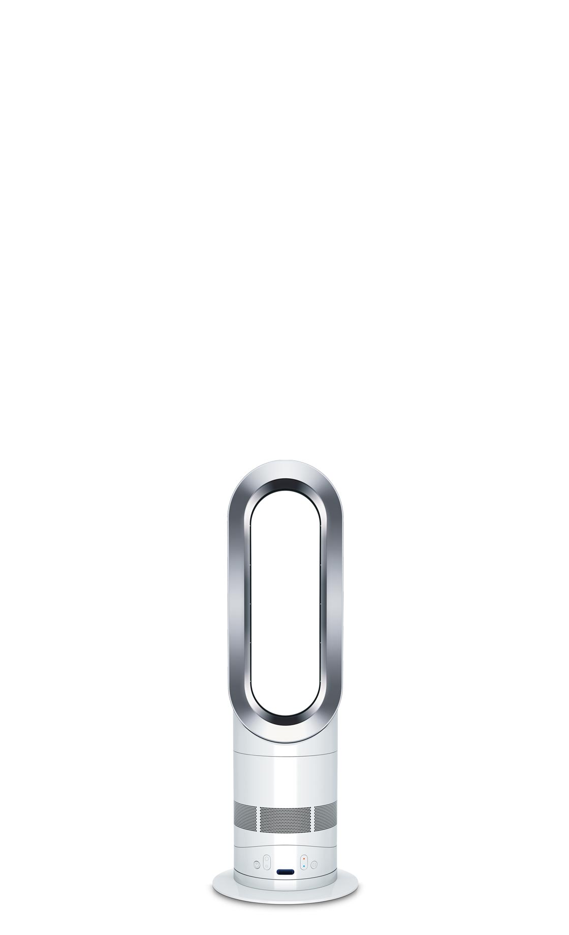 AM04 白色/银色风扇加热器