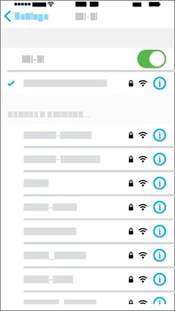 Connect your mobile device to your robot's Wi-Fi network