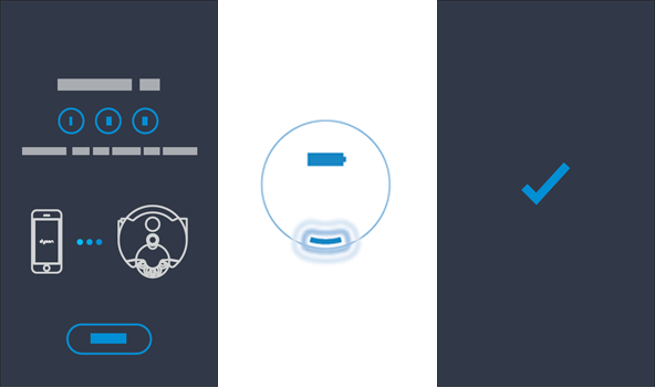 Connect your robot to your home Wi-Fi network and to Dyson