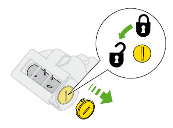 diagram showing how to remove brushbar