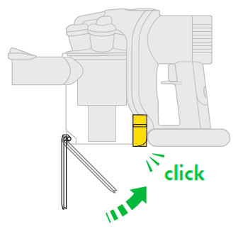 diagram showing how to close the bin