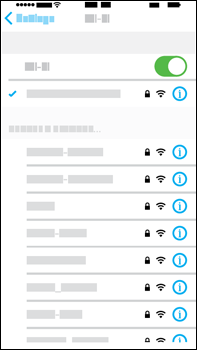 Connect your mobile device to your purifier's Wi-Fi network
