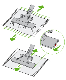 diagram showing how to check tabs on the Mini Flat Out&trade; tool