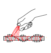 diagram showing how clear the brushbar